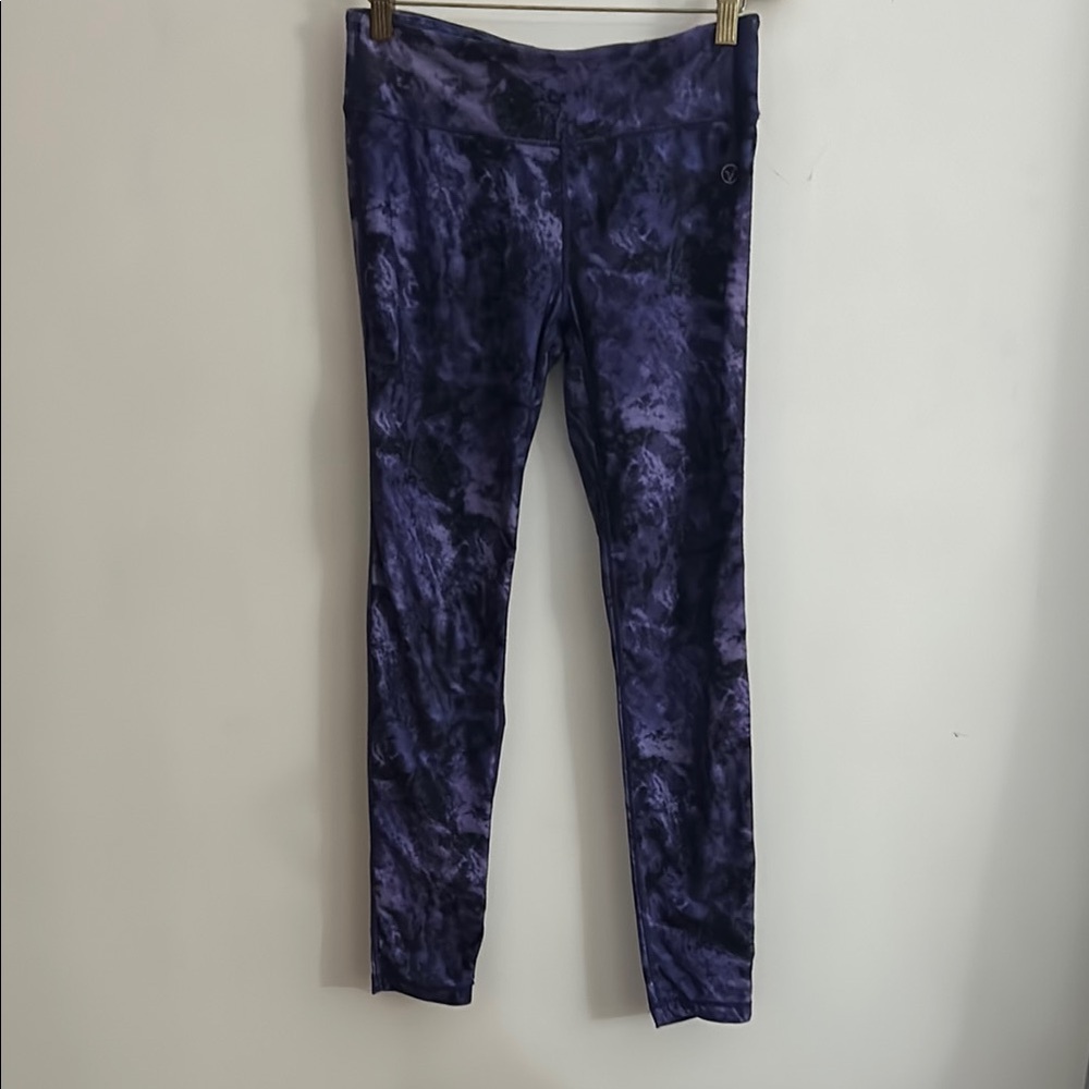 Purple Tie-Dye Leggings